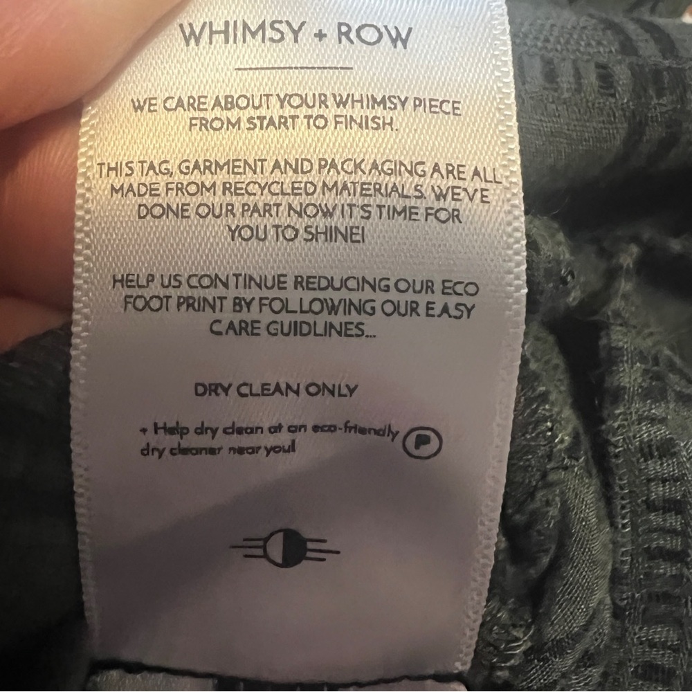 Whimsy + Row Remy Jumpsuit Hunter Plaid Large - Picture 10 of 16